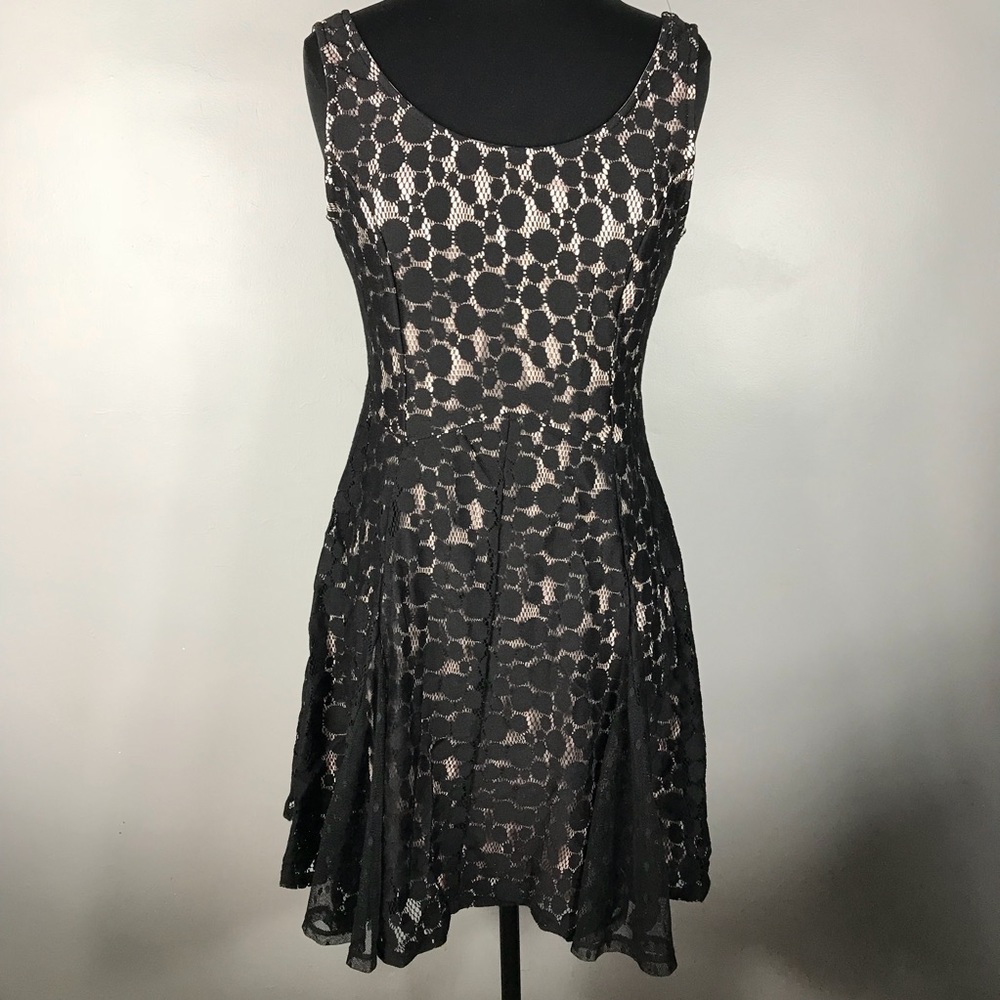 Like new Disney black laces Skater Dress Sz Small